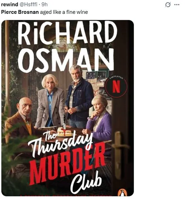 Pierce Brosnan, 72, Shines as 'Silver Fox' in *Thursday Murder Club* Debut