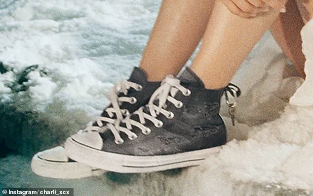 Charli XCX and Converse's Controversial Limited Edition Sneakers Spark Debate Over Distressed Design