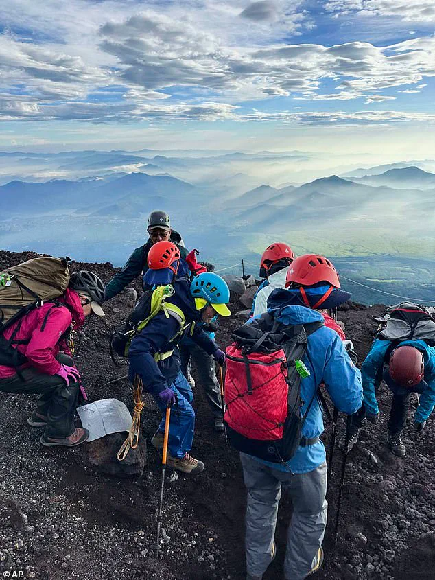 102-Year-Old Japanese Man Makes History as Oldest to Climb Mount Fuji with Daughter