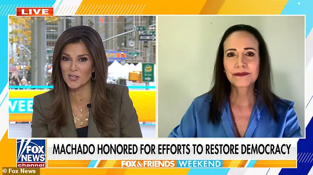 Maria Corina Machado Dedicates Nobel Peace Prize to Donald Trump, Citing 'Tireless Work for Democratic Rights' – Nobel Committee
