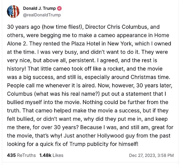 Tim Curry Reveals Long-Buried Secret About Plaza Hotel Scene in Home Alone 2 Amid Trump's Re-Election