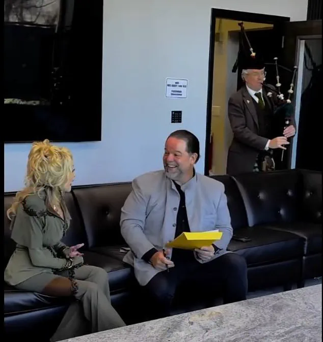 Exclusive: Bono's Surprise Bagpipe Tribute to Dolly Parton's Scottish Roots Revealed