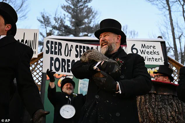 Punxsutawney Phil Sees Shadow, Predicts Six More Weeks of Winter in Timeless Tradition