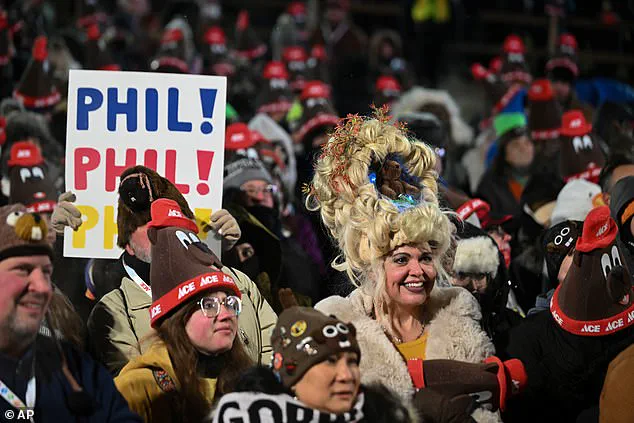 Punxsutawney Phil Sees Shadow, Predicts Six More Weeks of Winter in Timeless Tradition