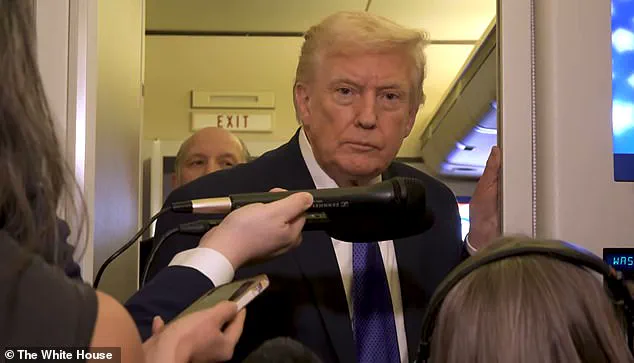 Trump Slams Washington Post's Struggling Fortunes Amid Sharp Exchange with Reporter