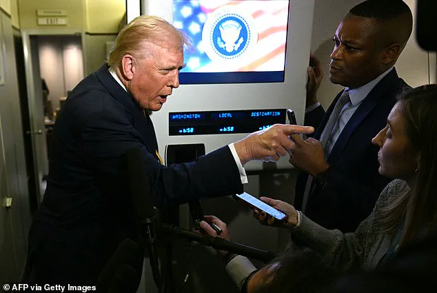 Trump Slams Washington Post's Struggling Fortunes Amid Sharp Exchange with Reporter