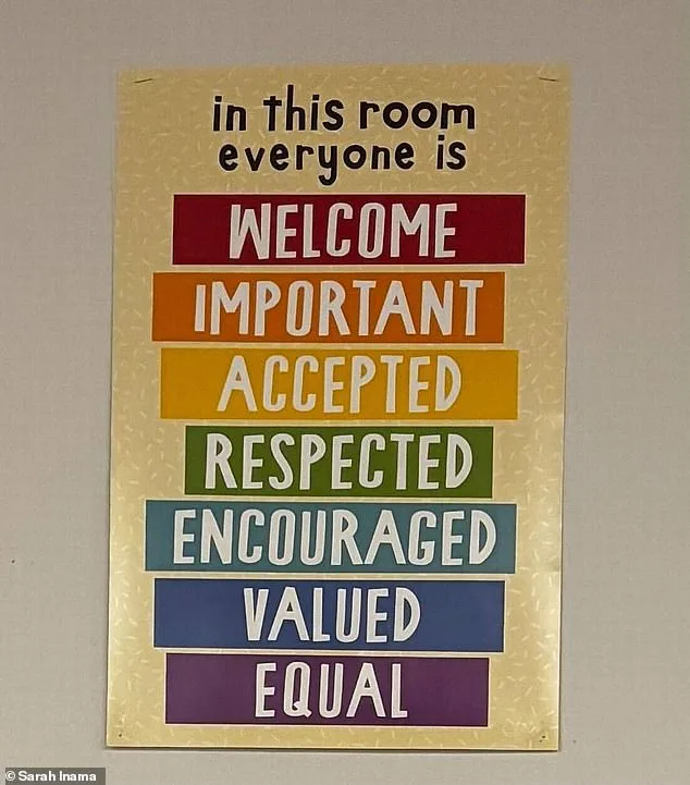 Idaho Teacher Files Lawsuit After Being Forced to Remove Inclusive Poster, Citing Constitutional Rights Violations