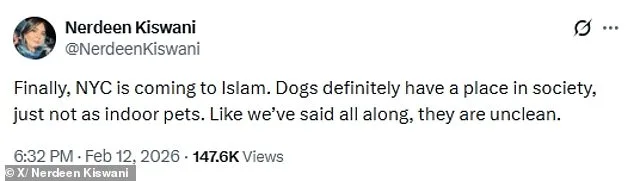 Palestinian Activist's 'Unclean' Dog Comment Sparks Backlash, Claims It Was a Joke