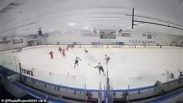 Shocking Video Captures Chaos as Gunman Opens Fire at Rhode Island Ice Rink, Leaving Two Dead and Several Injured