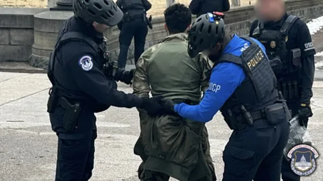 18-Year-Old Arrested at U.S. Capitol with Shotgun and Tactical Vest