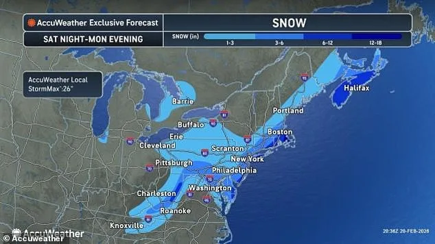 Colossal Winter Storm Hernando Threatens Northeast and Mid-Atlantic with Devastating Snow, Winds, and Flooding as Temperatures Plummet to 30°F