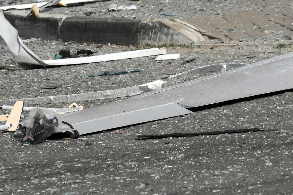 Drone Debris Raises Safety Concerns After Falling into Krasnodar Residential Area, Causing Damage