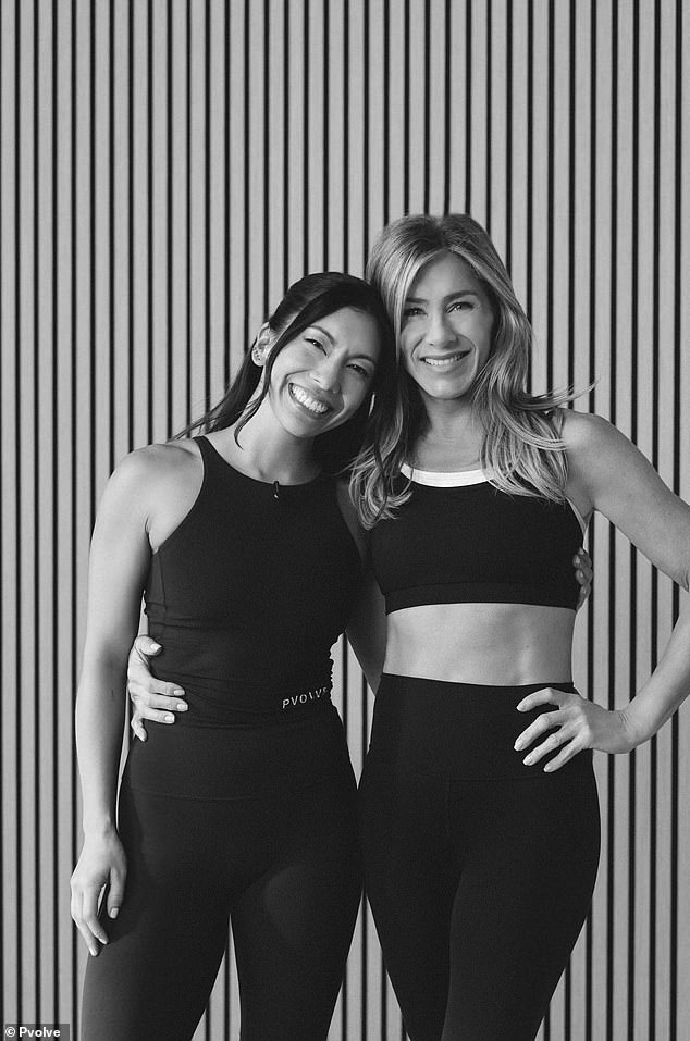 Daily Mail reporter tests Jennifer Aniston's Pvolve workout for longevity.