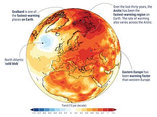 Arctic sea ice hits historic low as warm waters trigger tipping point