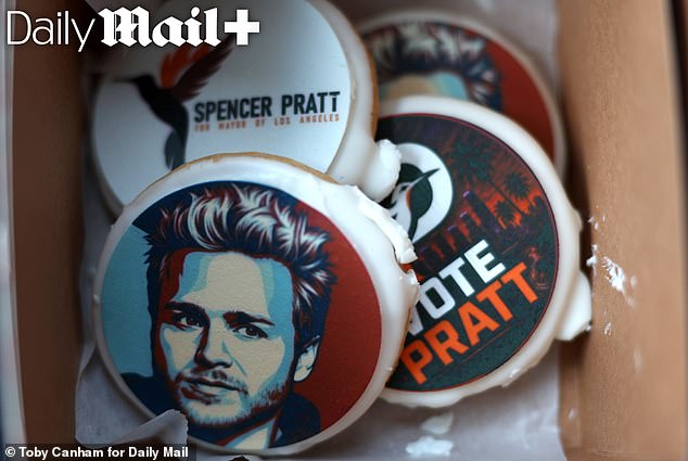 Bakery Owner Bakes Support Cookies for Spencer Pratt Amid LA Mayoral Feud