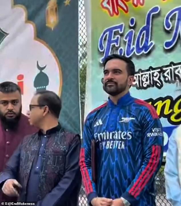Conservative backlash erupts after AOC wears hijab at NYC Eid celebration.